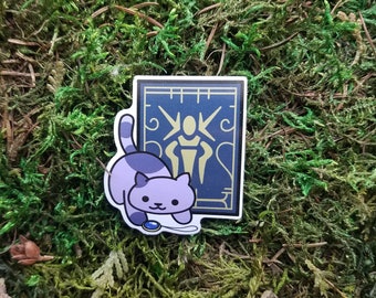 Alfador 2" Glossy Vinyl Sticker