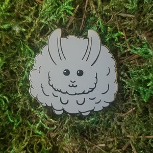 Dust Bunny Hard Enamel Pin