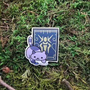 Alfador 2&quot; Glossy Vinyl Sticker