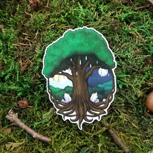 Tree of Life 3&quot; Glossy Vinyl Sticker