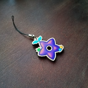 Stardrop Wooden Charm