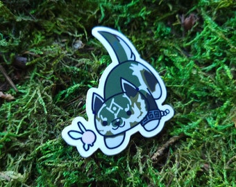 Wolf Link 2" Glossy Vinyl Sticker