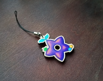 Stardrop Wooden Charm