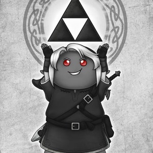Dark Link 4x6 Print