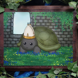 Pope Turtle 8.5x11 Print