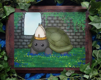 Papa Tortuga 8.5x11 Imprimir