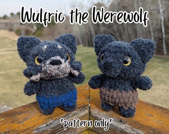 Wulfric the Werewolf Crochet Pattern