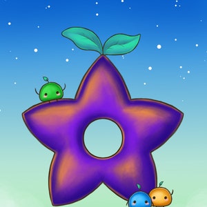 Stardrop 4x6 Print