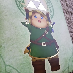 TRIFORCE 8.5x11 Print + Gold Foil Edition