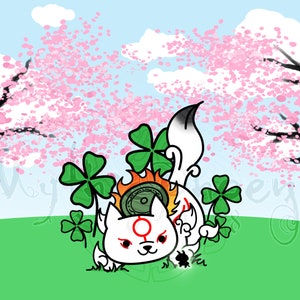 Okami 8.5x11 Print