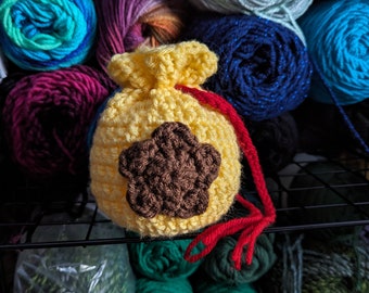 Bell Bag Drawstring Bag/Dice Bag