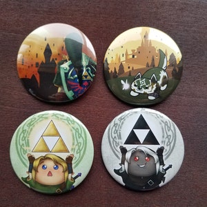 LoZ: Twilight Princess Buttons
