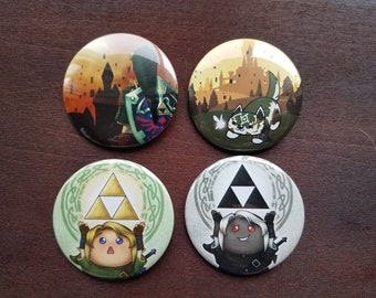 LoZ: Twilight Princess Buttons