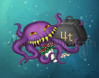 Ultros 8.5x11 Print