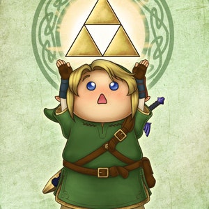 TRIFORCE 4x6 Print