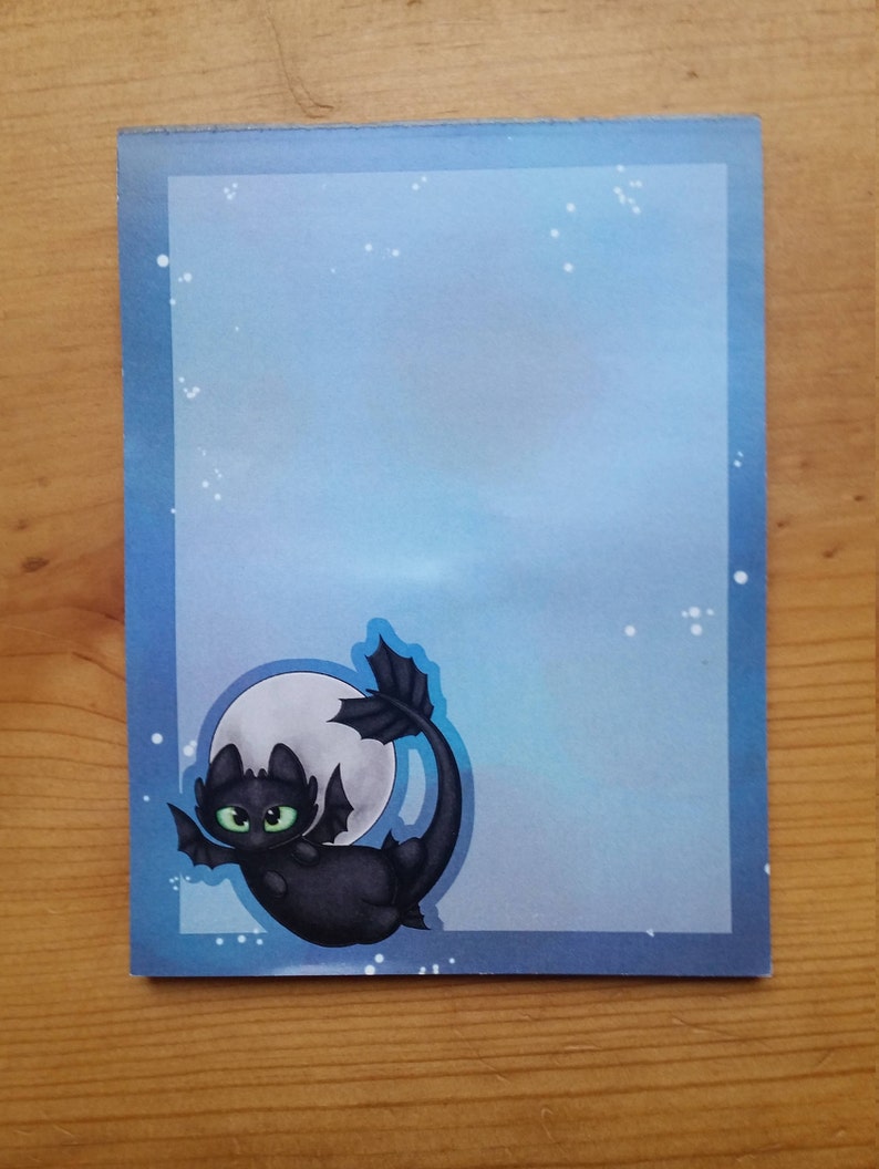 Calcifer /& Toothless Memo Pads