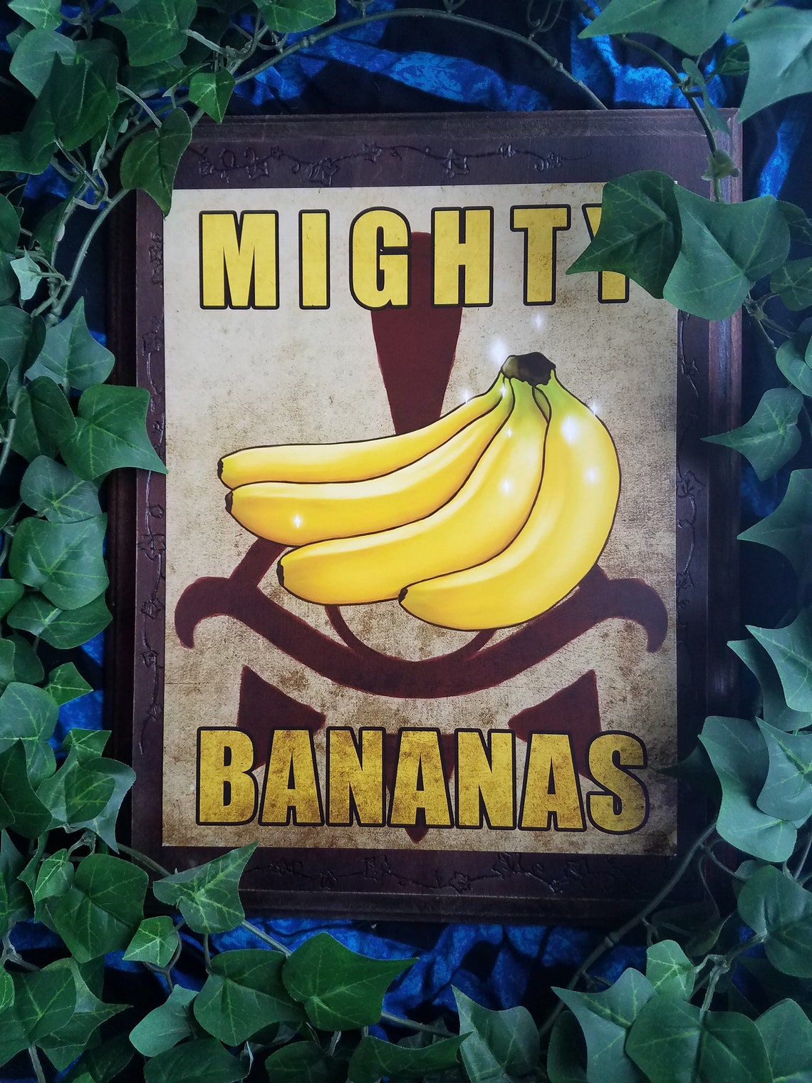 MIGHTY BANANAS 8.5x11 Print Etsy