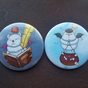 Moogle Buttons