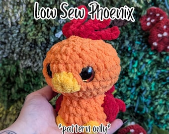 Low Sew Phoenix Crochet Pattern