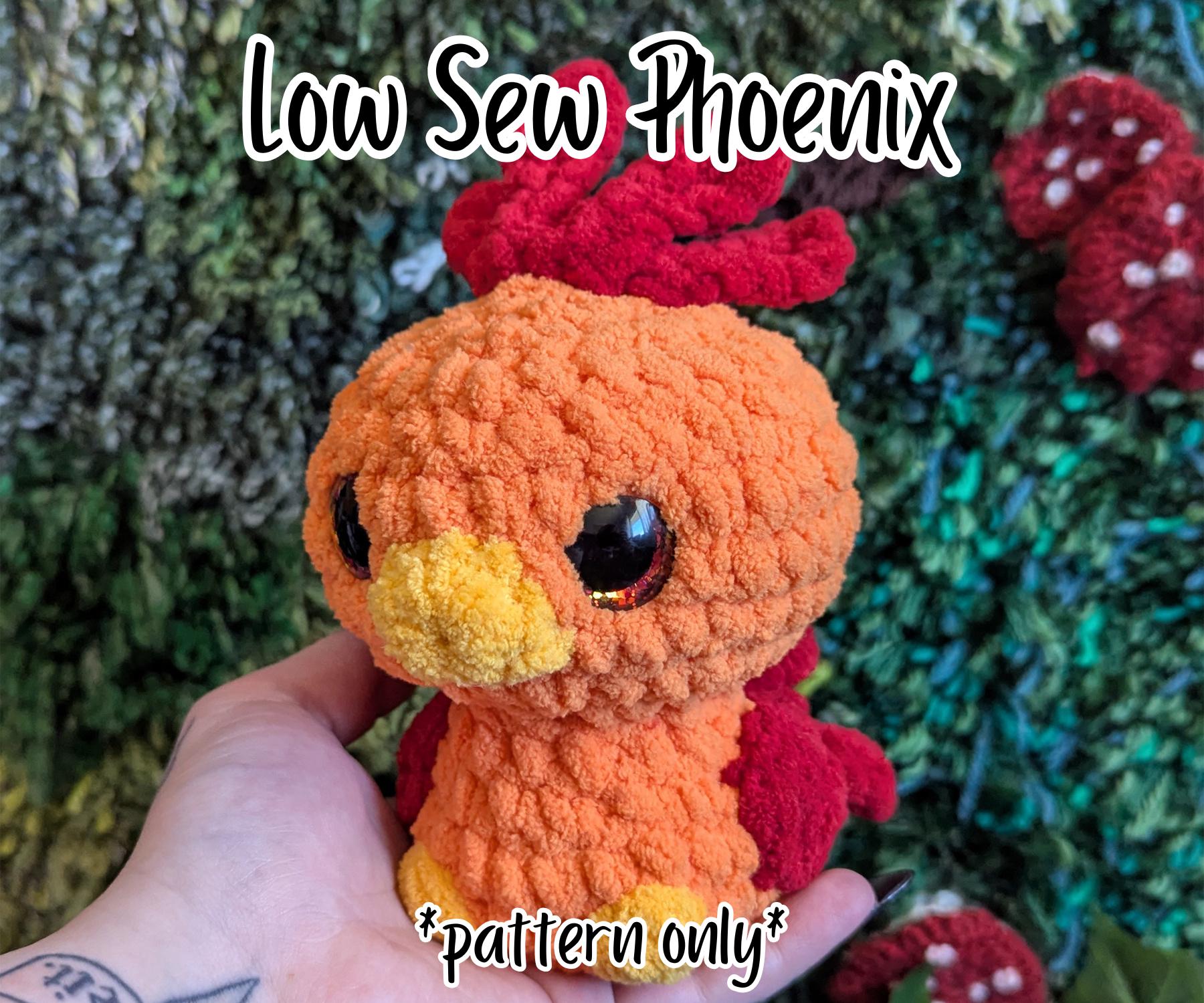 Low Sew Phoenix Crochet Pattern