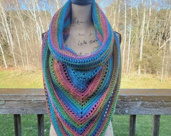 Funfetti Wild Oleander Hooded Scarf