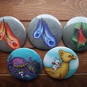Final Fantasy Buttons