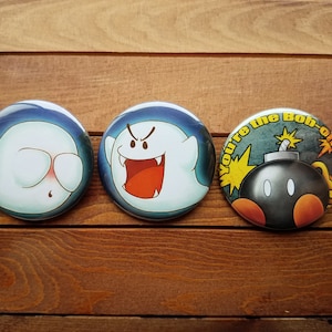 Mario Monster Buttons