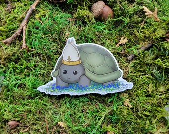 Pope Turtle 3" Glossy Vinyl Sticker