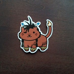 Rode XIII 2&quot; glanzende vinylsticker