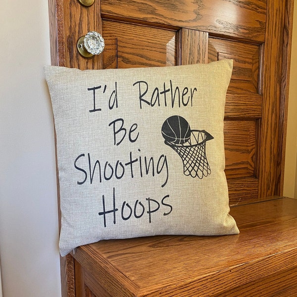Basketball Pillow Etsy