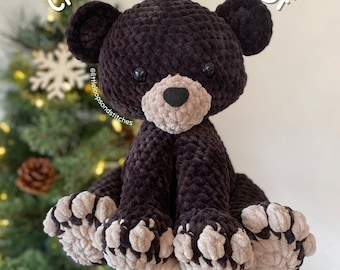 Brody the Bear Crochet PDF Pattern - Crochet Amigurumi Pattern - DIY Crochet