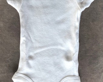 Baby Onesie with colors rims
