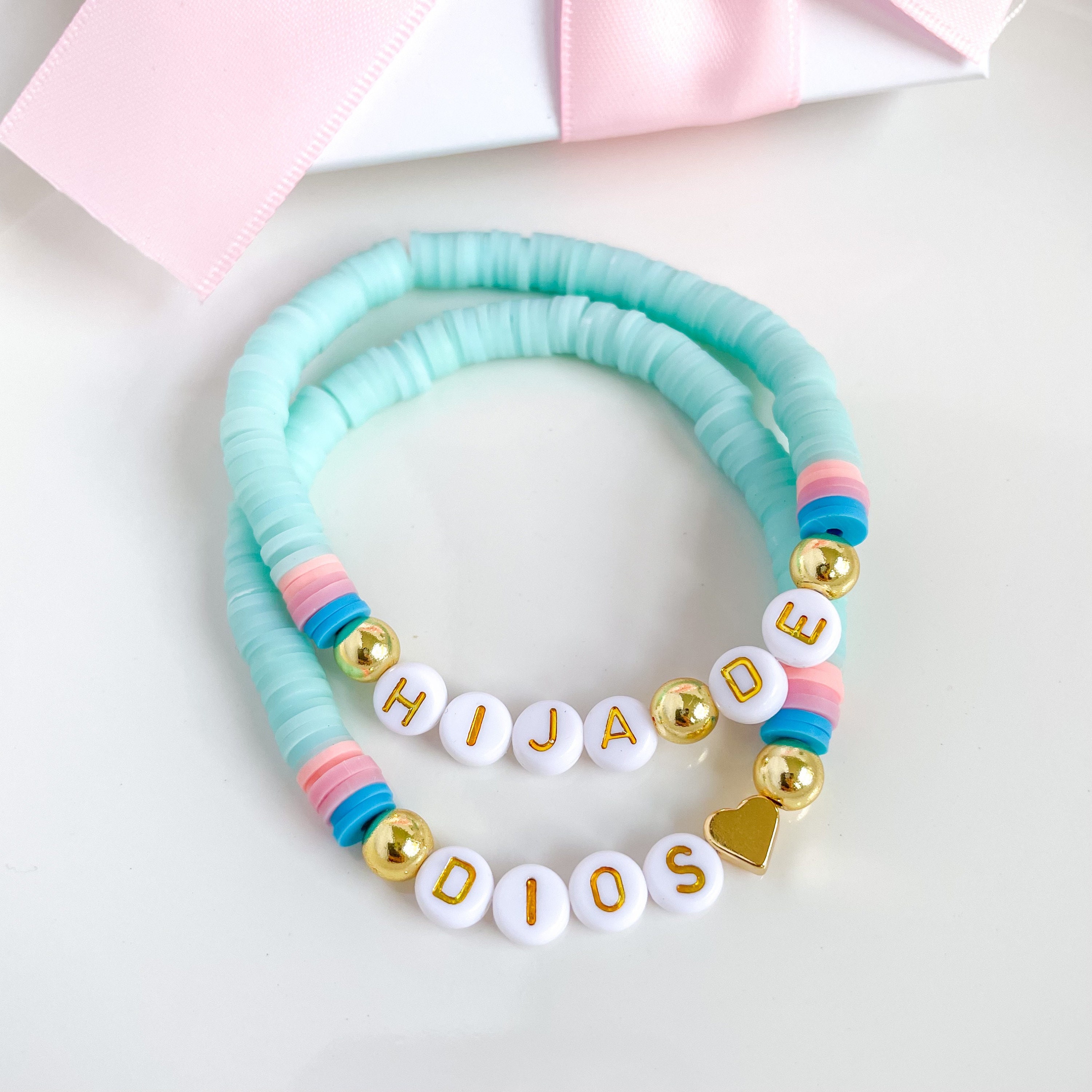 Daughter of God Beaded Bracelet Religious Gift Personalized Etsy UK