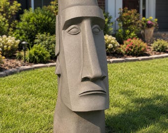 Easter Island Head | Tiki Moai Head
