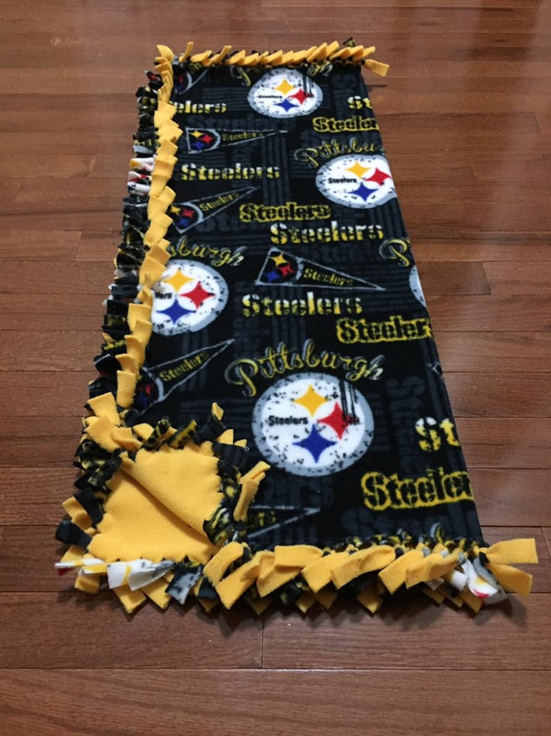 STEELERS Pink Baby Girl or Boy Blanket Steelers NFL Fleece Etsy
