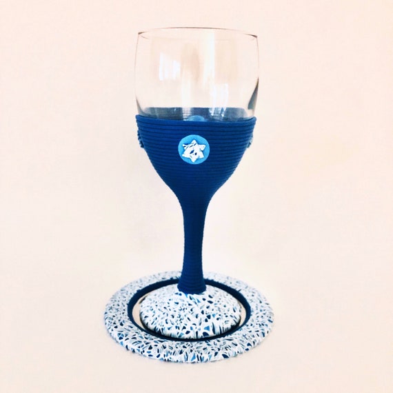 Kiddush Cup and Coaster Judaica Gift Handmade Bar Mitzvah Etsy