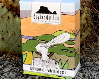 tumbleweed + wild mint botanical soap
