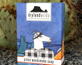 piñon woodsmoke botanical soap