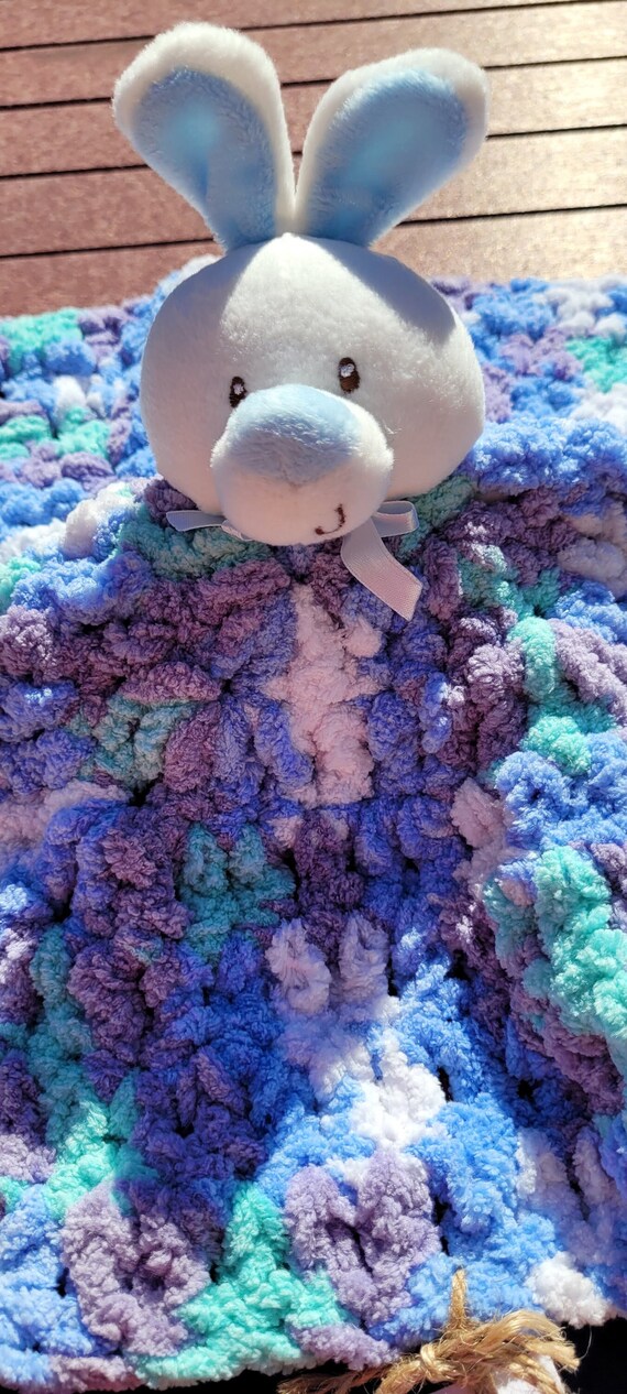 My First Bunny Lovey - Handmade Crocheted