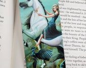 Metal Bookmark- Liberation of Aelwyn- Fantasy Art-Fantasy Creature-Magic-Unicorn-Celtic-Mythology-Stationary-Planner-Book-Reading-Faerie