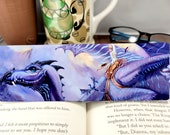 Dragon Metal Bookmark- Fantasy Art Dragon Rider-Fantasy Creature-Magic-Dragon-Stationary-Journal-Planner-Book-Reading-Dragon Riders of Pern