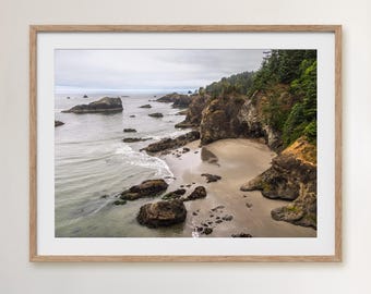 Oregon Coast Photography Print: Secret Beach, Brookings - Coastal Wall Art