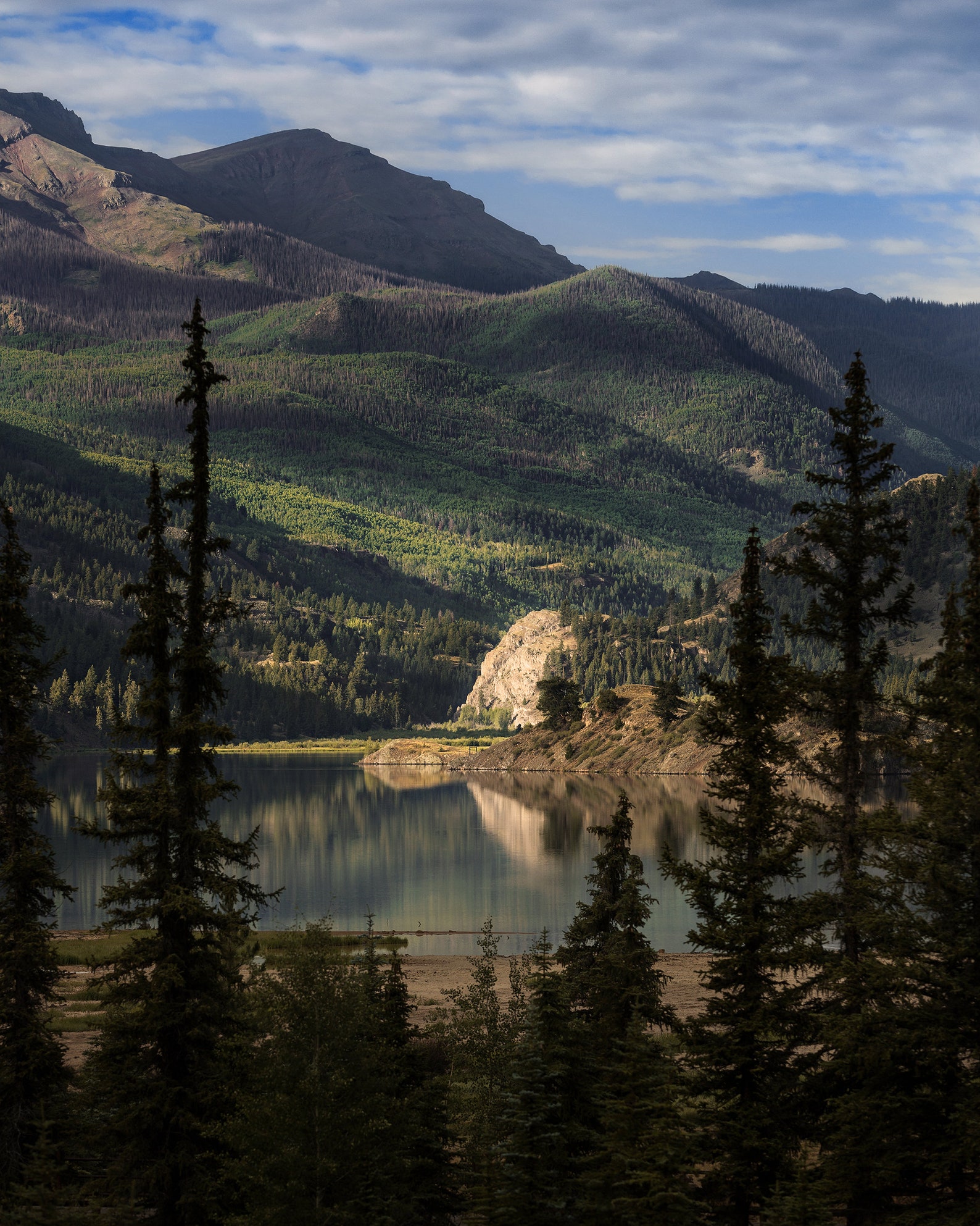 Lago San Cristóbal. Fotografía de Colorado. Fotografía de Etsy