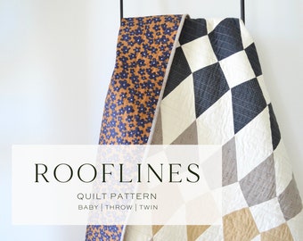Rooflines Quilt Pattern PDF Download