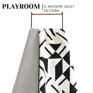 Playroom Quilt Pattern PDF Download | Modern Quilt Pattern - Etsy