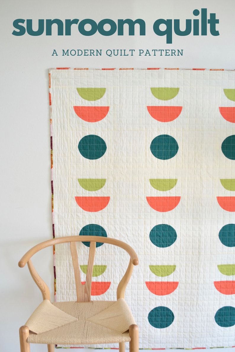 Sunroom Quilt Pattern PDF Download