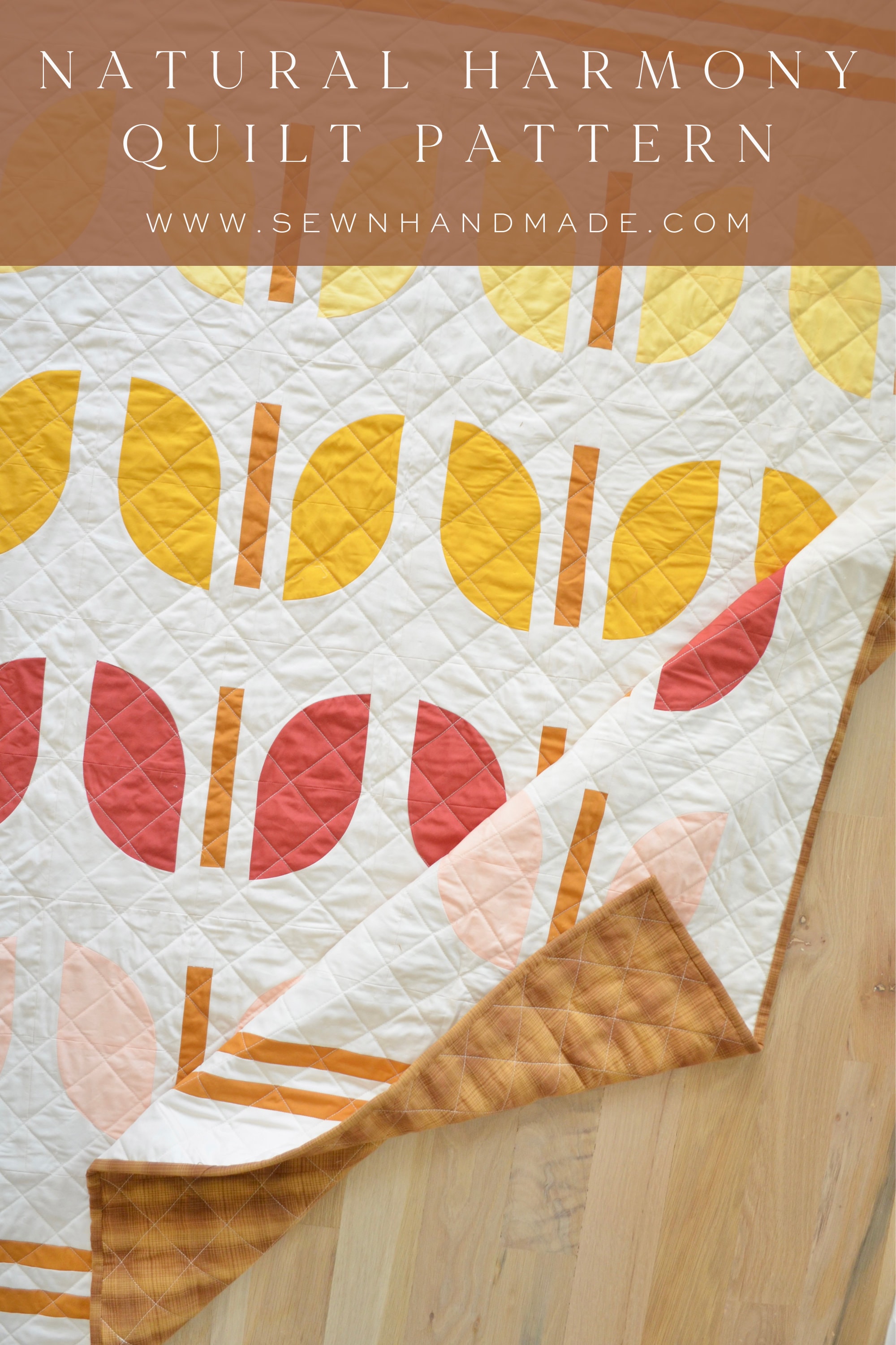 Natural Harmony Quilt Pattern PDF Download Etsy