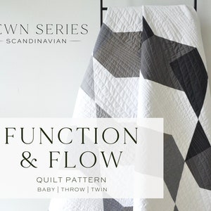 Function & Flow PDF Download | Modern Quilt Pattern