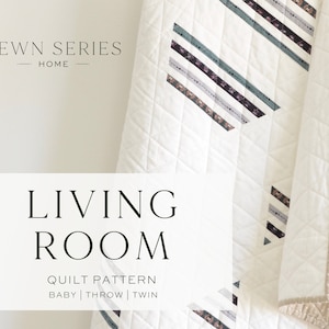 Living Room Quilt Pattern PDF Download