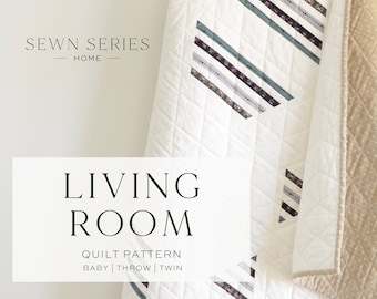Living Room Quilt Pattern PDF Download